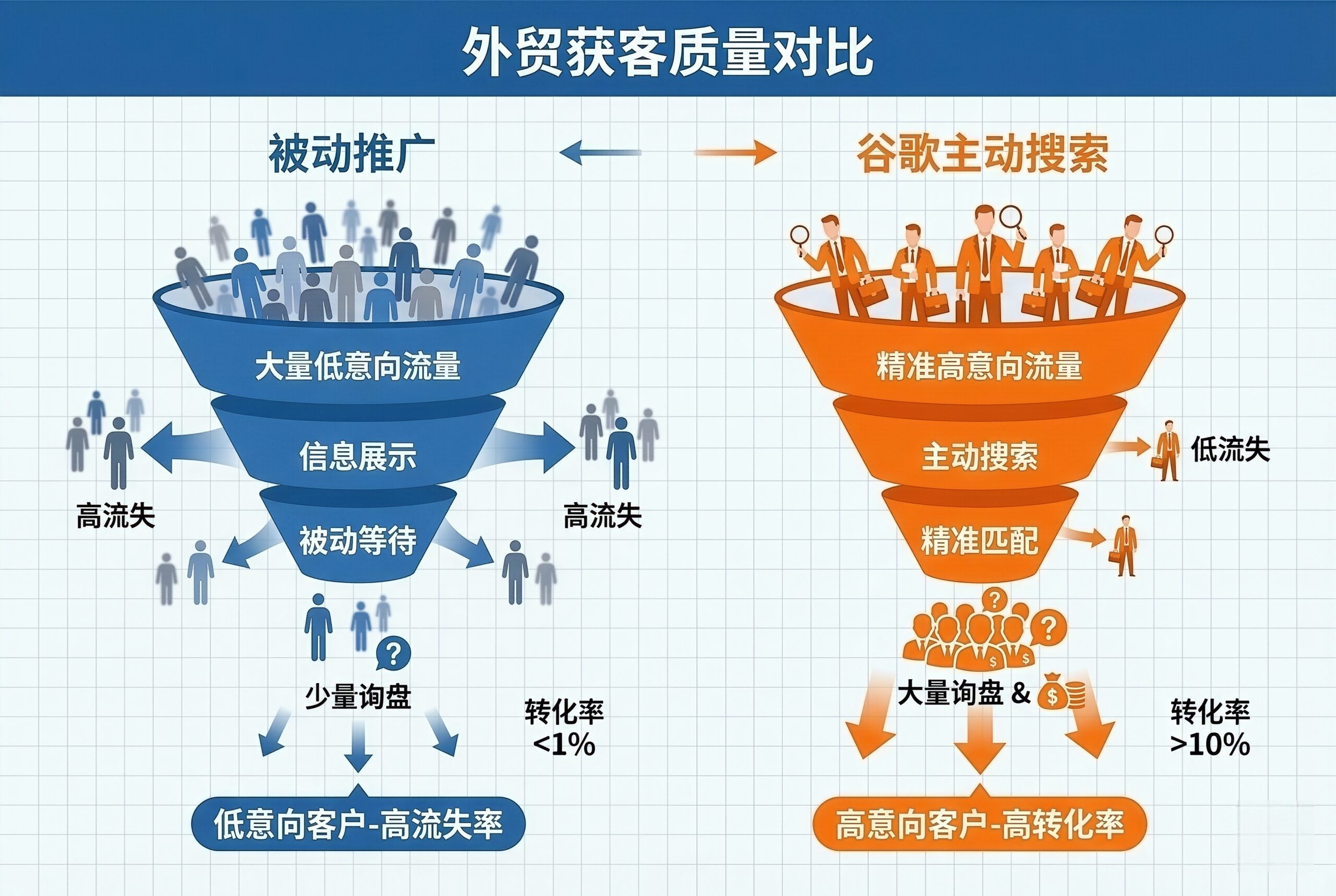外贸独立站获客优势与长期价值